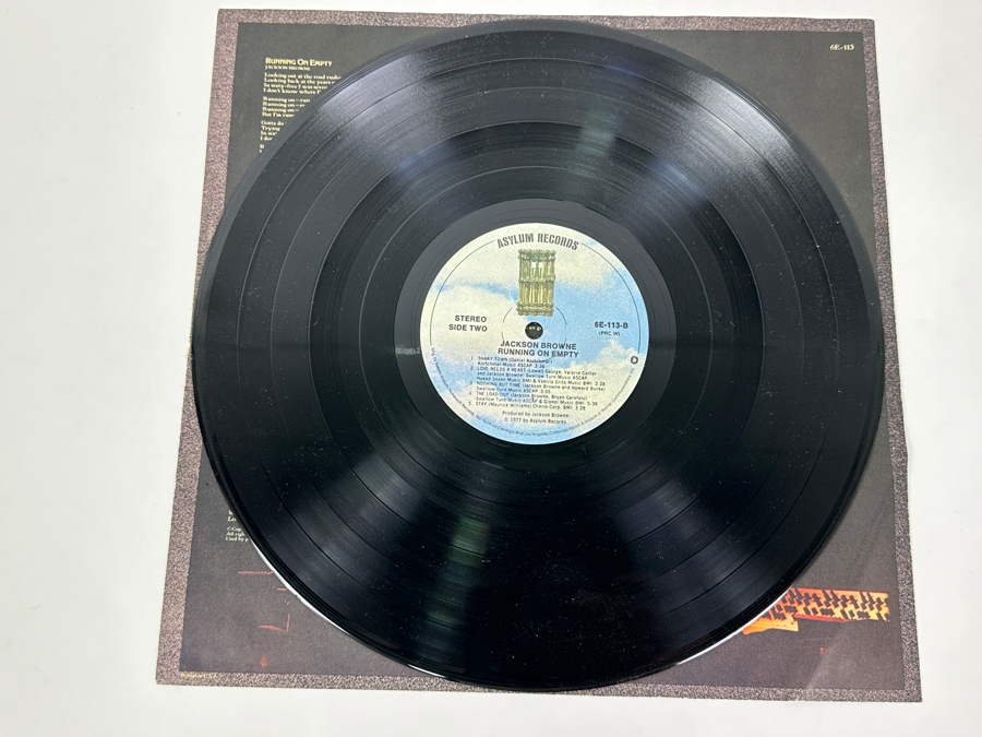 Jackson Browne-Running On Empty Asylum Records 6E-112 1977 Vinyl Record [Photo 5]