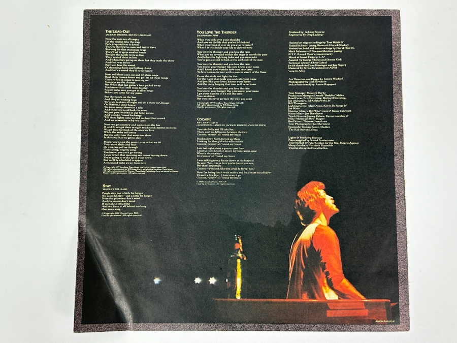 Jackson Browne-Running On Empty Asylum Records 6E-112 1977 Vinyl Record [Photo 7]