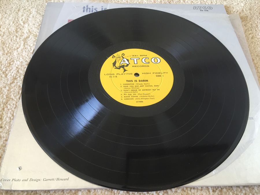 Bobby Darin ‎- This Is Darin - Atco Records ‎- 33-115 [Photo 3]