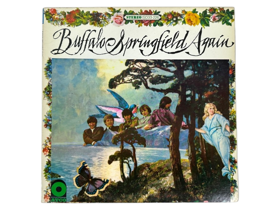 Buffalo Springfield - Again, The Second Album From This Legendary Band, Released On ATCO SD33-226 In The Psychedelic Year Of 1967. This Is A Highly Sought-After Vinyl Record
