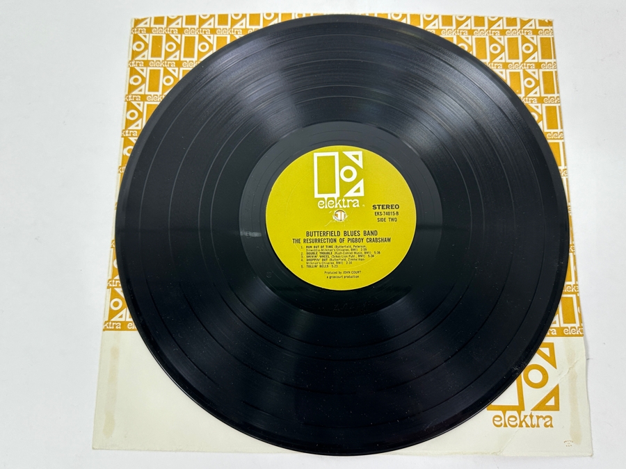 The Butterfield Blues Band - The Resurrection Of Pigboy Crabshaw, Elektra EKS-74015, 1967 Vinyl Record [Photo 4]