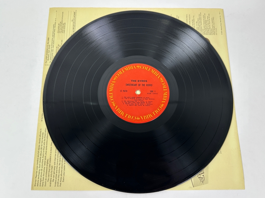 The Byrds - Sweetheart Of The Rodeo Columbia, CS 9670, 1968. Vinyl Record [Photo 3]