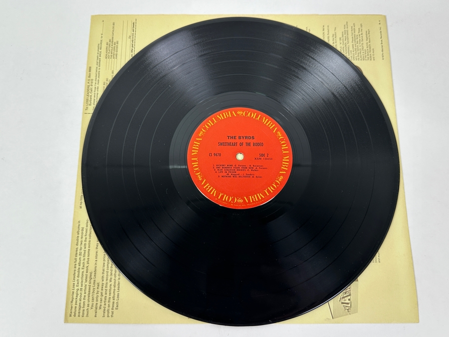 The Byrds - Sweetheart Of The Rodeo Columbia, CS 9670, 1968. Vinyl Record [Photo 4]