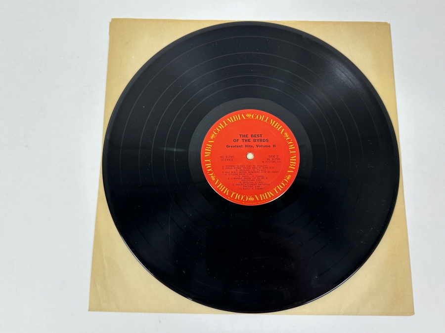 The Byrds - The Best Of The Byrds Greatest Hits, Volume II Columbia Records KC 31795 1972 Vinyl Record [Photo 4]