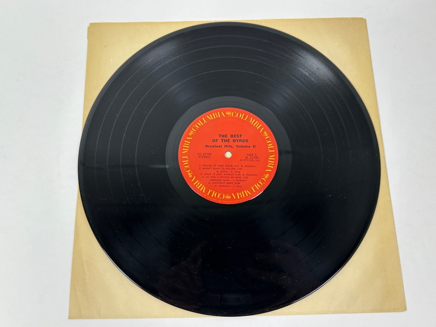 The Byrds - The Best Of The Byrds Greatest Hits, Volume II Columbia Records KC 31795 1972 Vinyl Record [Photo 3]