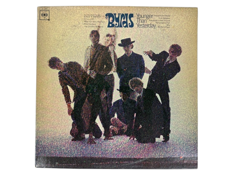 The Byrds - Younger Than Yesterday, Columbia CL 2642 1967 Vinyl Record
