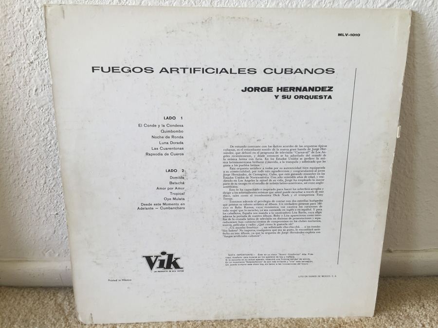 Fuegos Artificiales Cubanos - VIK - MLV-1010 [Photo 2]