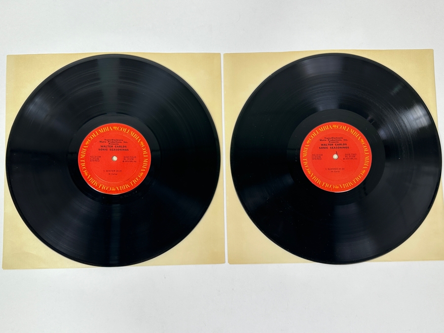 Walter Carlos - Sonic Seasonings, Trans-Electronic Music Productions, Inc., PG 31234, 1972 Vinyl Record [Photo 7]