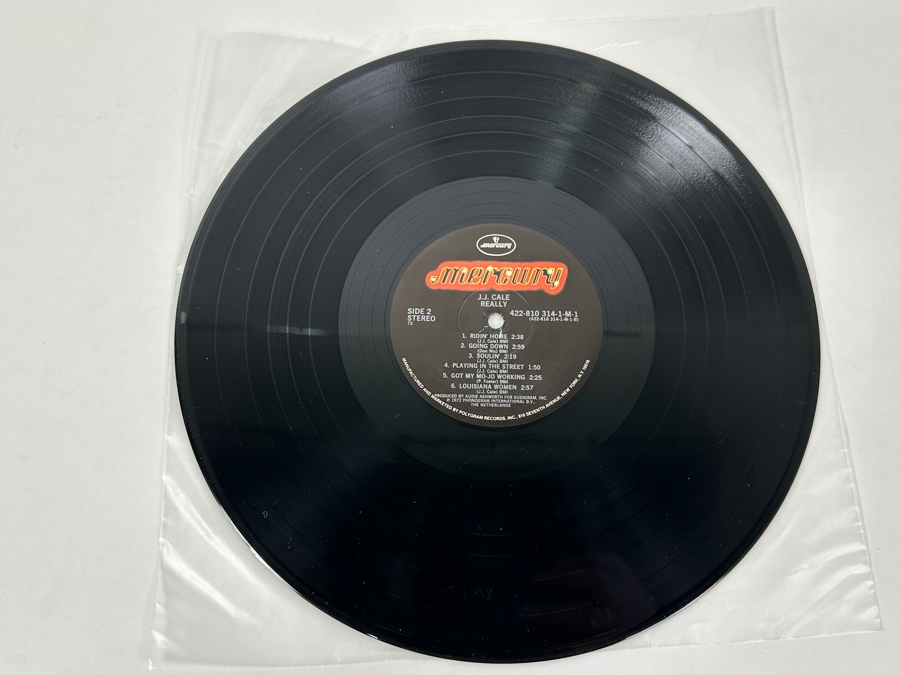 JJ Cale - Really - Mercury Records SRM-1-641 1972 Vinyl Record [Photo 4]