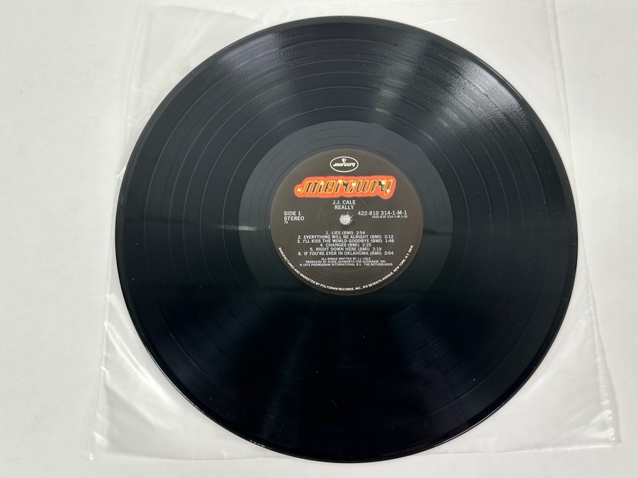 JJ Cale - Really - Mercury Records SRM-1-641 1972 Vinyl Record [Photo 3]