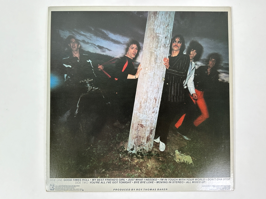 The Cars - The Cars, Elektra 6E-135, 1978 Vinyl Record [Photo 2]