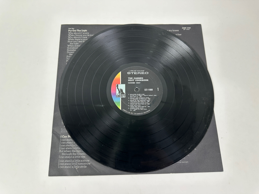 Canned Heat - Canned Heat Cook Book Liberty LST-11000 1969 Vinyl Record [Photo 4]