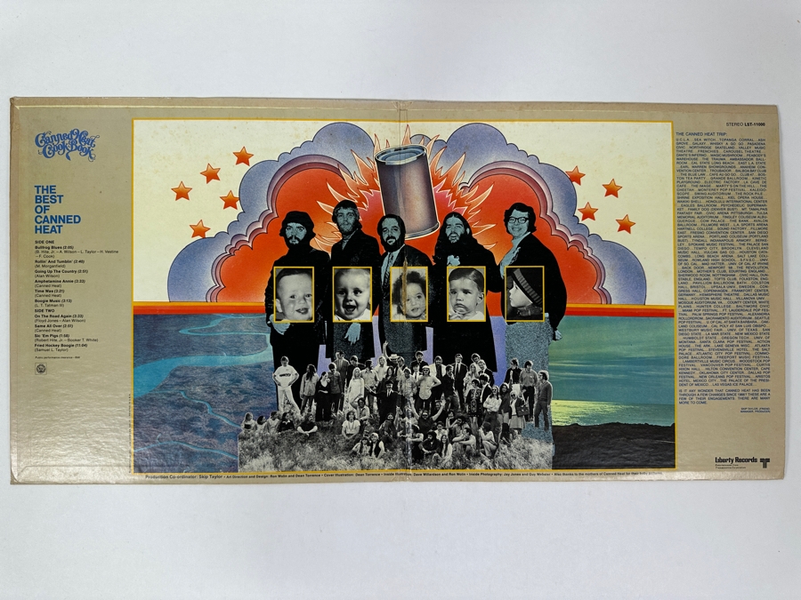 Canned Heat - Canned Heat Cook Book Liberty LST-11000 1969 Vinyl Record [Photo 2]