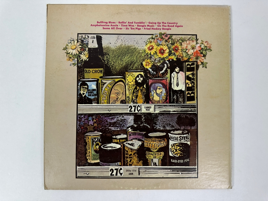 Canned Heat - Canned Heat Cook Book Liberty LST-11000 1969 Vinyl Record [Photo 3]