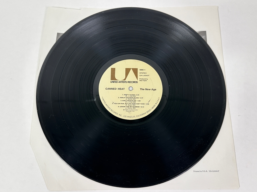 Canned Heat - The New Age United Artists Records UA-LA049-F 1973 Vinyl Record [Photo 3]