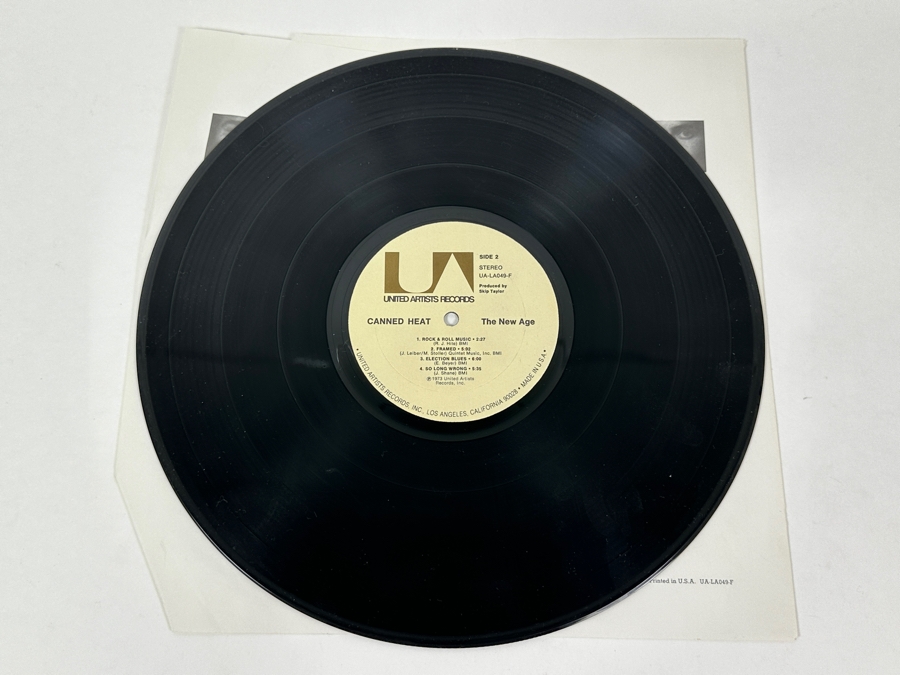 Canned Heat - The New Age United Artists Records UA-LA049-F 1973 Vinyl Record [Photo 4]