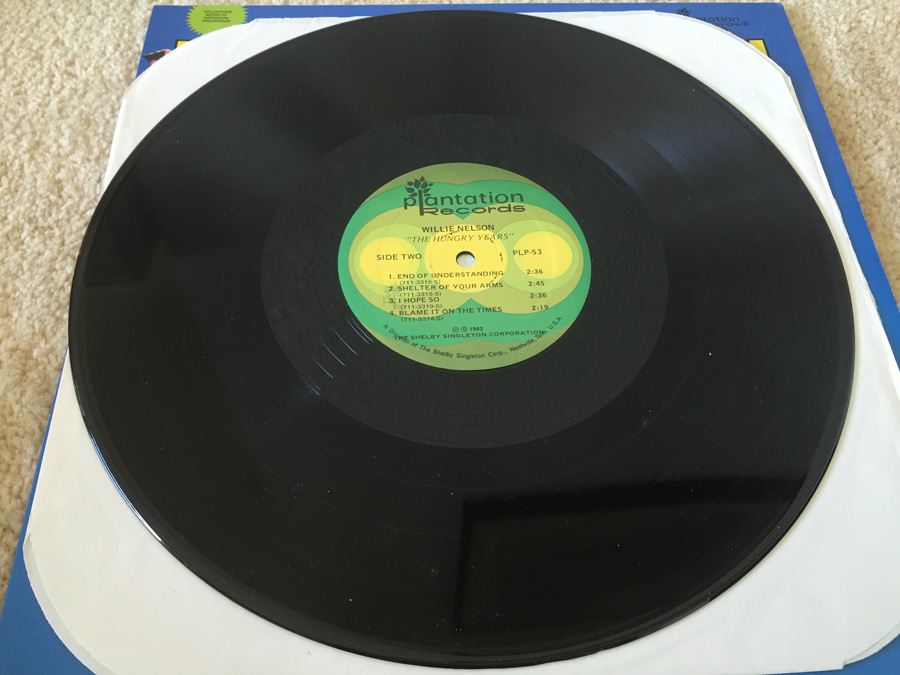 Willie Nelson ‎- The Hungry Years - Plantation Records ‎- PLP-53 [Photo 5]