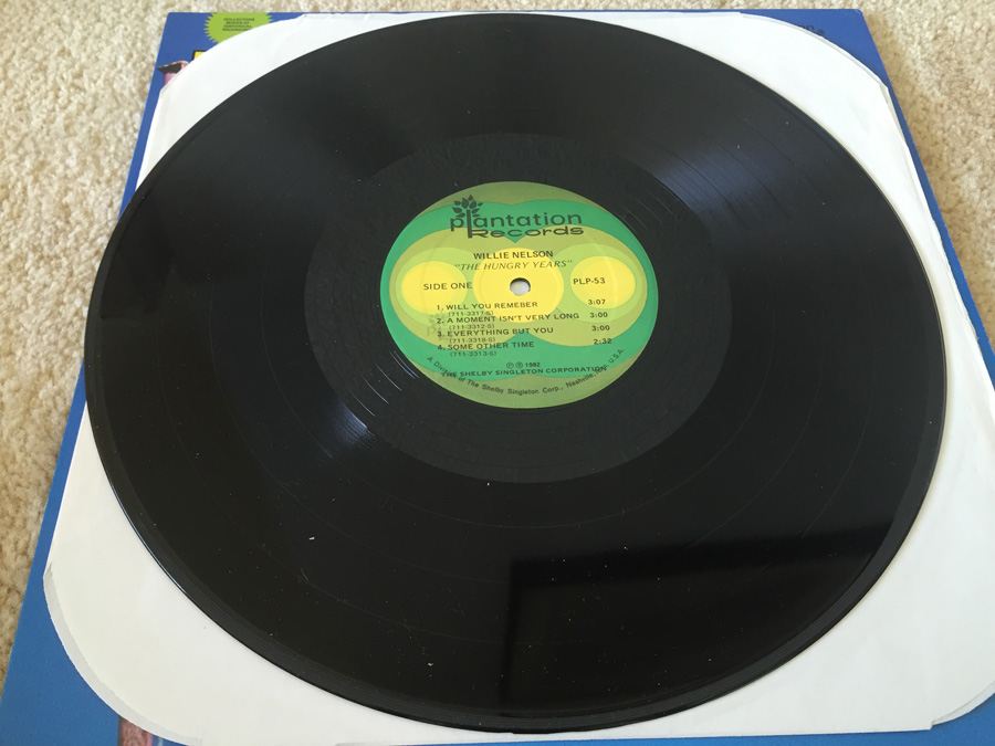Willie Nelson ‎- The Hungry Years - Plantation Records ‎- PLP-53 [Photo 3]