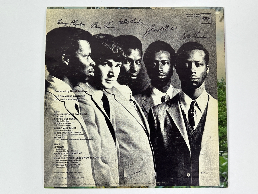 The Chambers Brothers - The Time Has Come. Columbia [CS 9522], 1967. Vinyl Record [Photo 2]