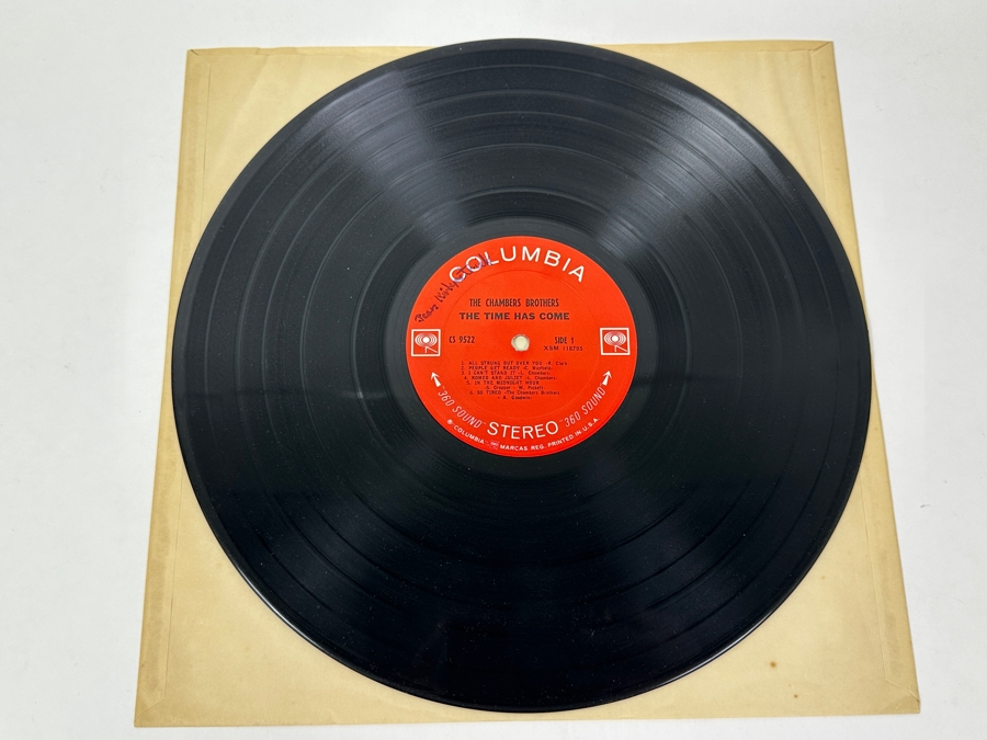 The Chambers Brothers - The Time Has Come. Columbia [CS 9522], 1967. Vinyl Record [Photo 3]