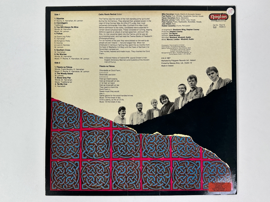 Stocktons Wing - Celtic Roots Revival Raglan Records RGLP 6 Vinyl Record [Photo 2]