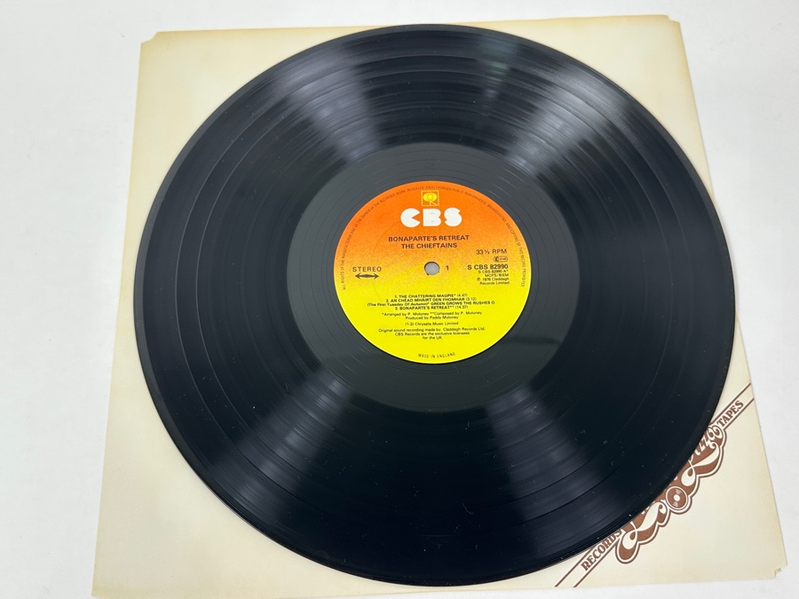 The Chieftains - Bonaparte's Retreat Columbia Records Catalog No. PC 34394 1976 Vinyl Record [Photo 4]