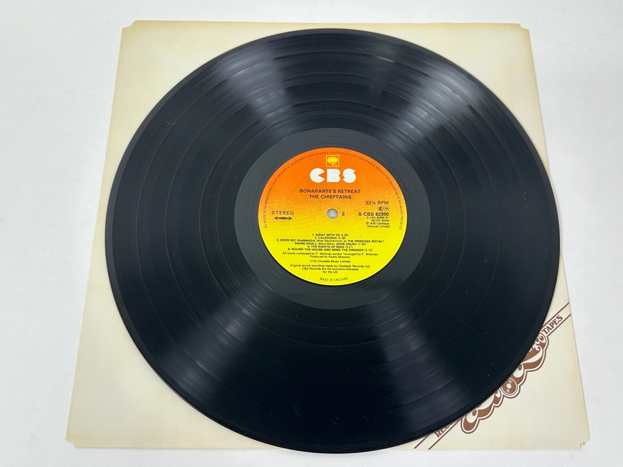 The Chieftains - Bonaparte's Retreat Columbia Records Catalog No. PC 34394 1976 Vinyl Record [Photo 5]