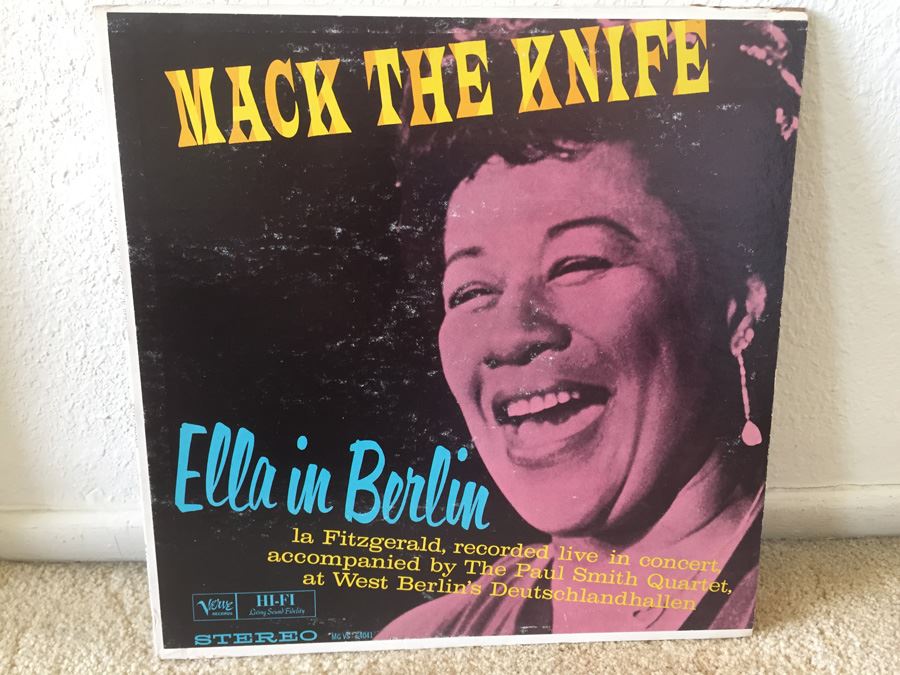 Ella Fitzgerald ‎- Mack The Knife - Ella In Berlin - Verve Records ‎- MG VS-64041 [Photo 1]