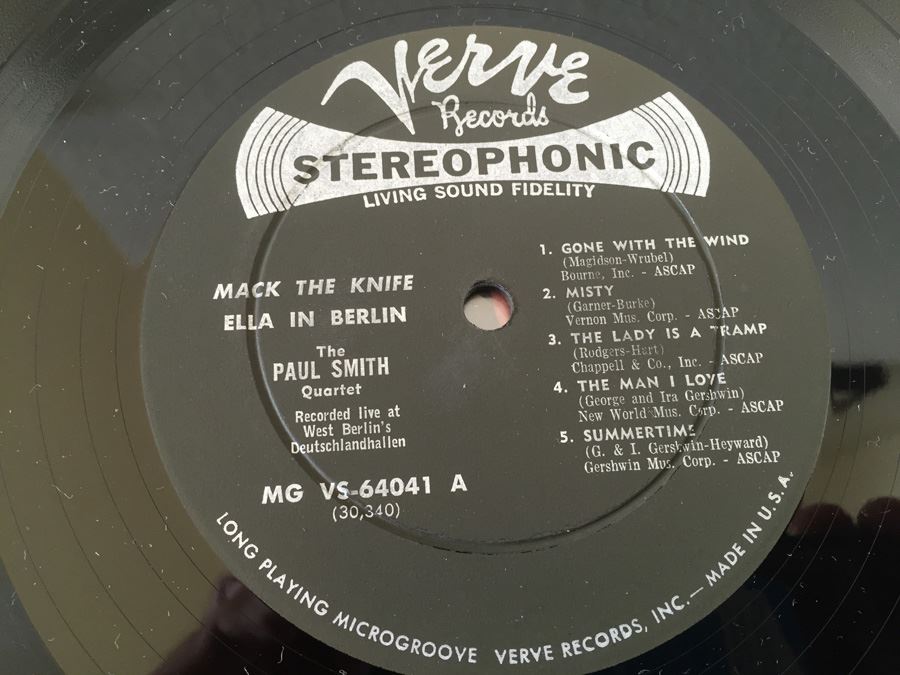 Ella Fitzgerald ‎- Mack The Knife - Ella In Berlin - Verve Records ‎- MG VS-64041 [Photo 4]