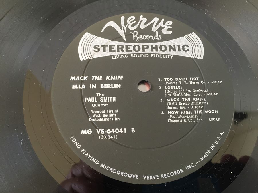 Ella Fitzgerald ‎- Mack The Knife - Ella In Berlin - Verve Records ‎- MG VS-64041 [Photo 6]