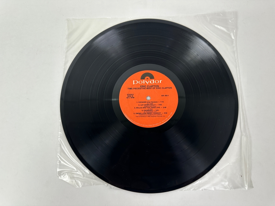 Eric Clapton - Timepieces The Best Of Eric Clapton, Polydor, PD-1-6380, 1982. Vinyl Record [Photo 4]