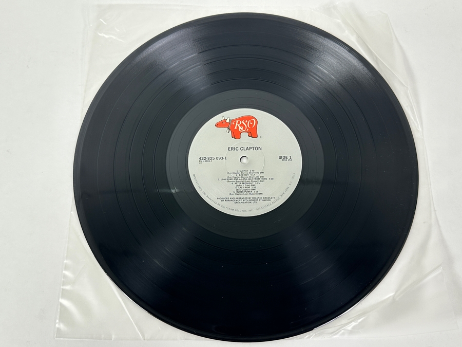 Eric Clapton - Eric Clapton, RSO Records Vinyl Record [Photo 3]