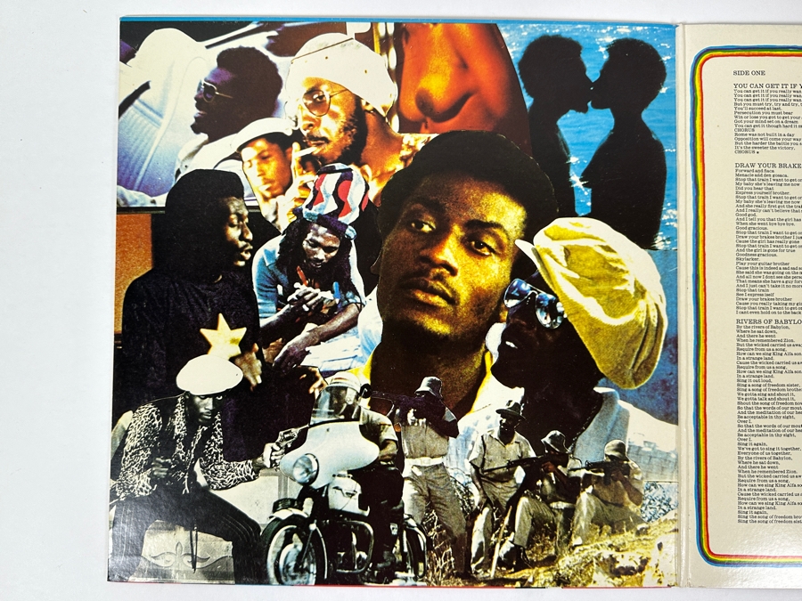 Jimmy Cliff - The Harder They Come Original Soundtrack. Mango Records / Island Records MLPS 9202 1972 Vinyl Record [Photo 3]