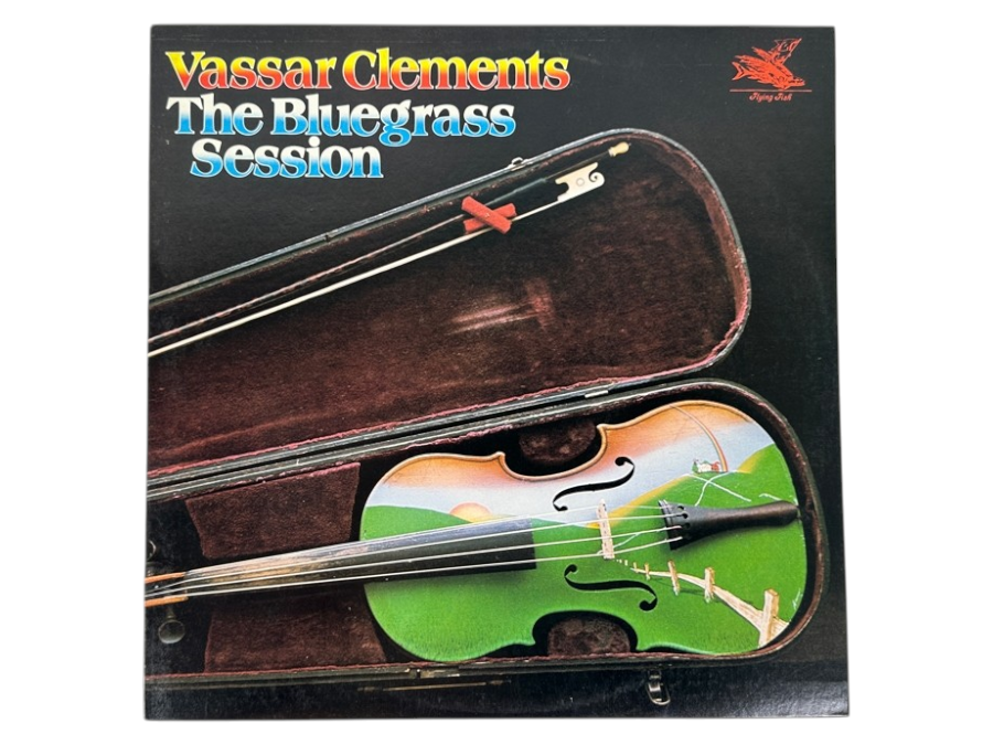 Vassar Clements - The Bluegrass Session, Flying Fish 1977 Vinyl Record