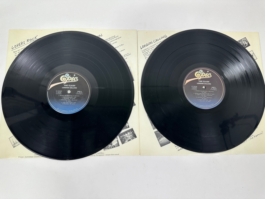 The Clash - London Calling - Epic Records E2 36328 1980 2 X Vinyl Record [Photo 3]