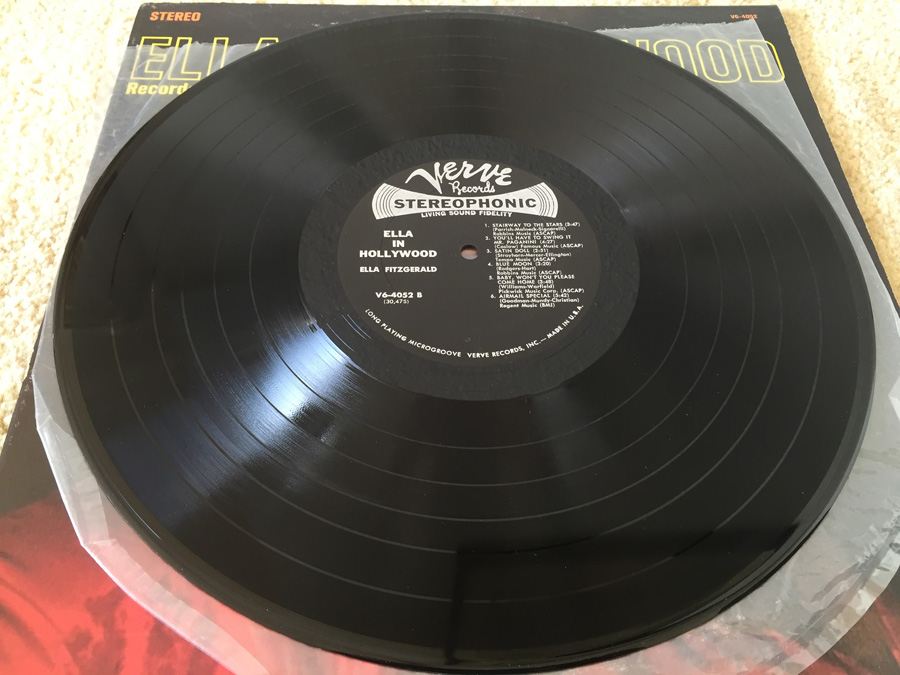 Ella Fitzgerald ‎- Ella In Hollywood - Verve Records ‎- V6-4052 [Photo 5]