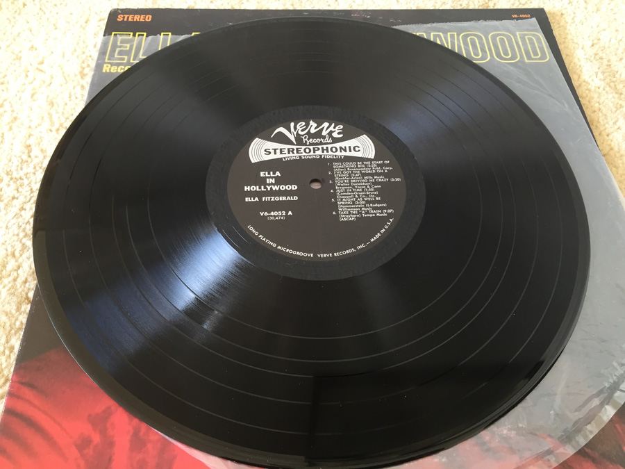 Ella Fitzgerald ‎- Ella In Hollywood - Verve Records ‎- V6-4052 [Photo 3]