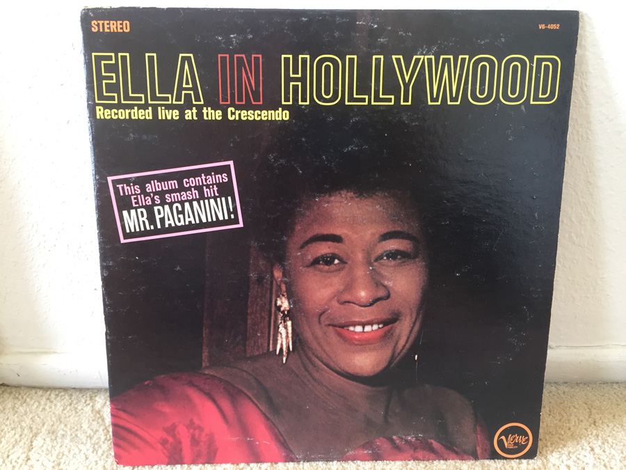 Ella Fitzgerald ‎- Ella In Hollywood - Verve Records ‎- V6-4052 [Photo 1]