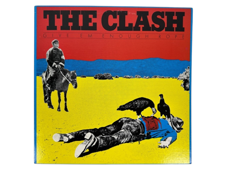 The Clash - Give Em Enough Rope Sky Epic JE 35543 1978 Vinyl Record