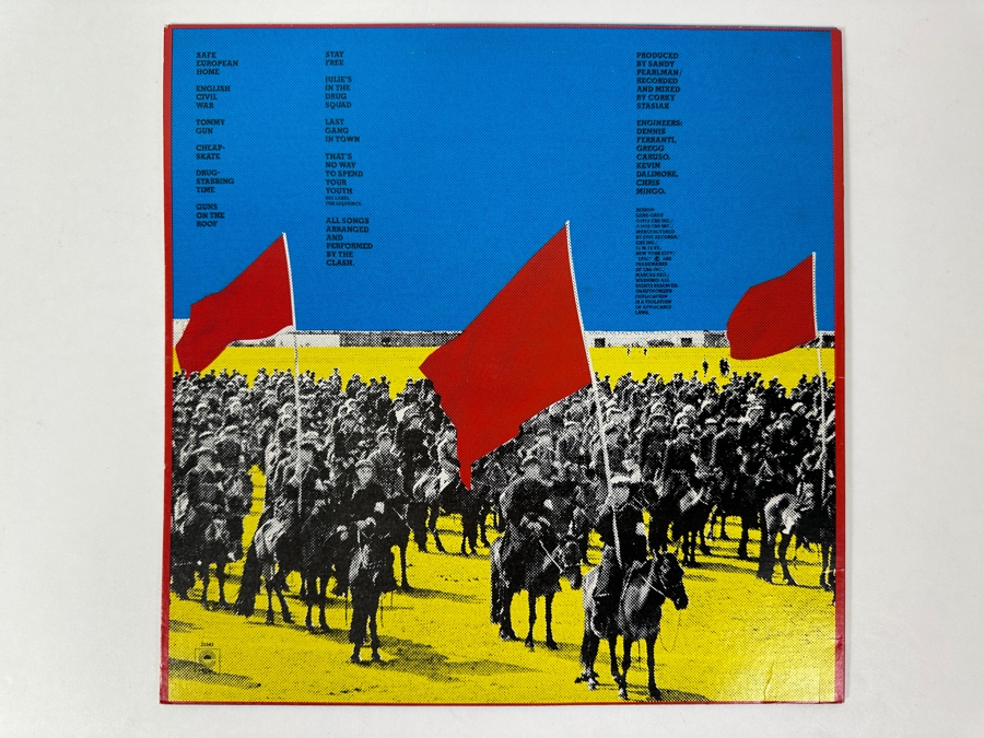 The Clash - Give Em Enough Rope Sky Epic JE 35543 1978 Vinyl Record [Photo 2]