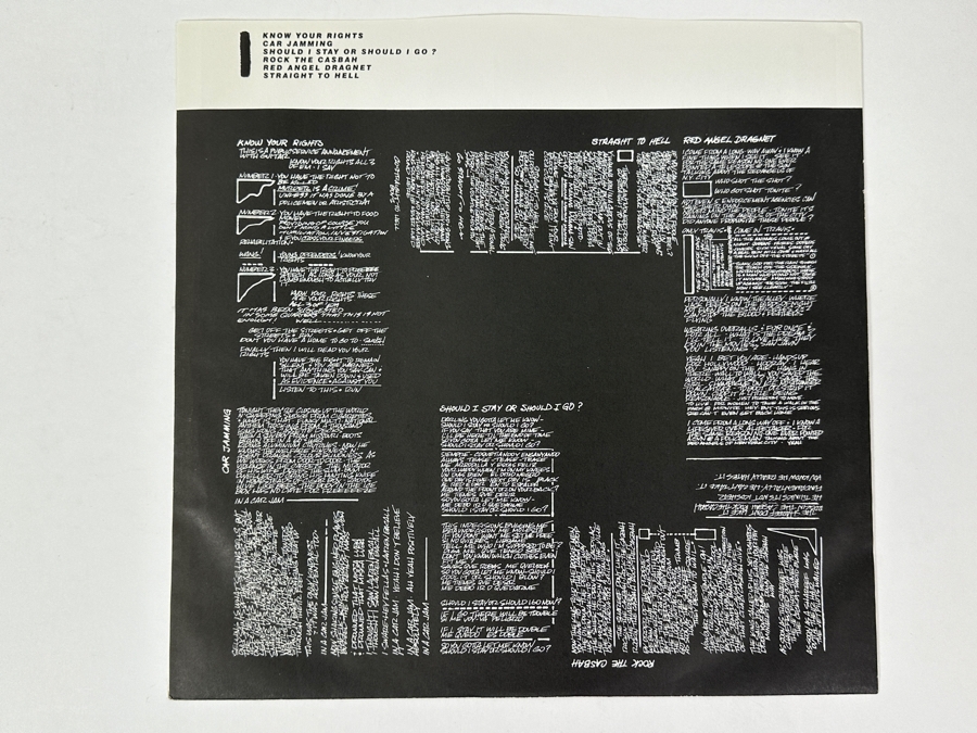 The Clash - Combat Rock - Epic Records FE 37689 1982 Vinyl Record [Photo 7]