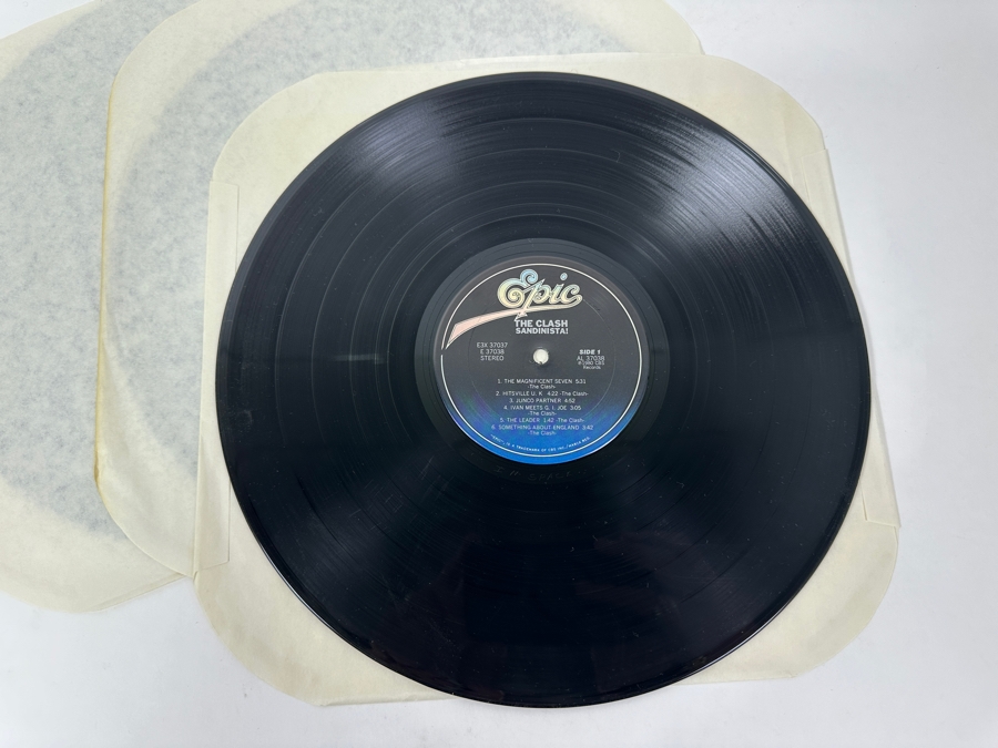 The Clash - Sandinista! - Epic Records 37037 1980 3 x Vinyl Record [Photo 8]