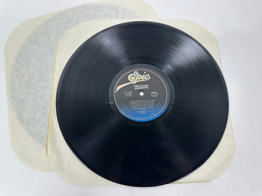 The Clash - Sandinista! - Epic Records 37037 1980 3 x Vinyl Record [Photo 11]