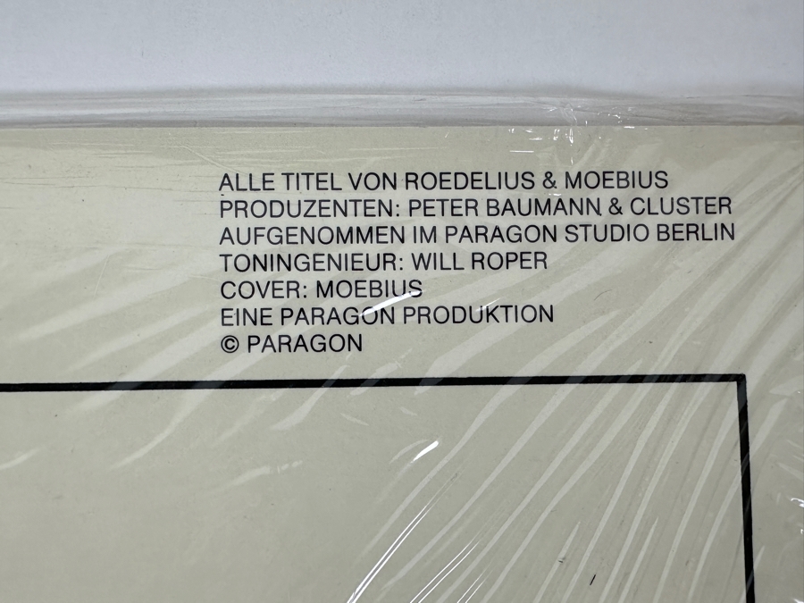 Cluster - Grosses Wasser - Sky Records Sky 027 1979 Cover Art By Moebius Vinyl Record [Photo 3]