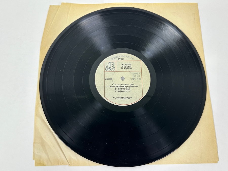 The Master Musicians Of Jajouka - The Primal Energy That Is The Music And Ritual Of Jajouka, Morocco, Adelphi Records 1974 Vinyl Record [Photo 10]