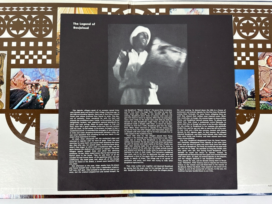 The Master Musicians Of Jajouka - The Primal Energy That Is The Music And Ritual Of Jajouka, Morocco, Adelphi Records 1974 Vinyl Record [Photo 5]
