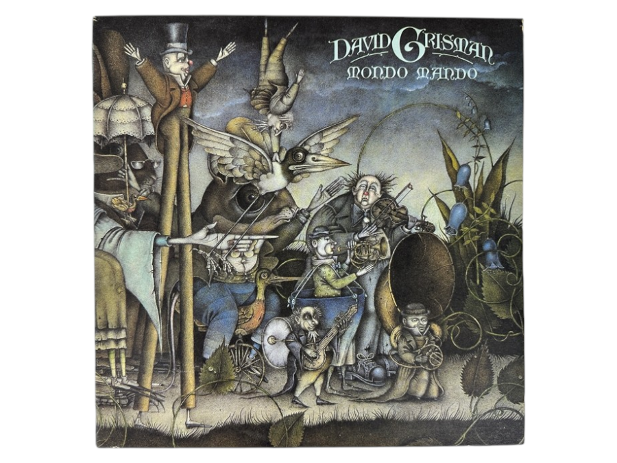 David Grisman - Mondo Mando. Warner Bros. Records, BSK 3618, 1981 Vinyl Record