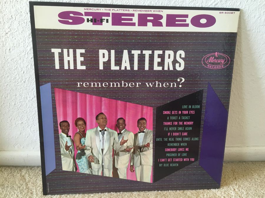 Platters, The ‎– Remember When? - Mercury ‎– SR 60087