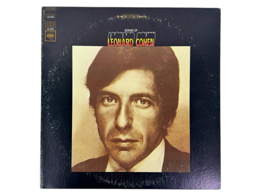 Leonard Cohen - Songs Of Leonard Cohen, A Profound Folk Debut Album Columbia CS 9533 1967 Vinyl Record