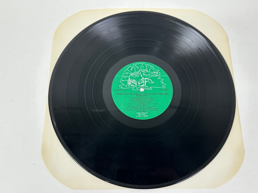 Albert Collins, Robert Cray, Johnny Copeland - Showdown! Alligator Records AL 4743 1985 Vinyl Record [Photo 3]